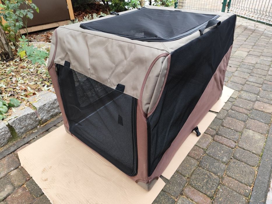 KOJEC / transporter dla zwierząt Camo pies/kot L - 91x61x58 cm