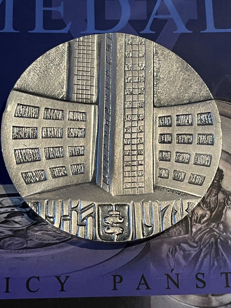 Medal Gdyńskie Przeds. Budownictwa Miejskiego 1978. Mennica P
