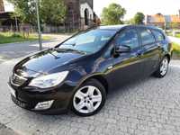 Opel Astra 1,4PB-140PS Turbo/ Grzane fotele + kier./ Pełen serwis/ Super stan !!