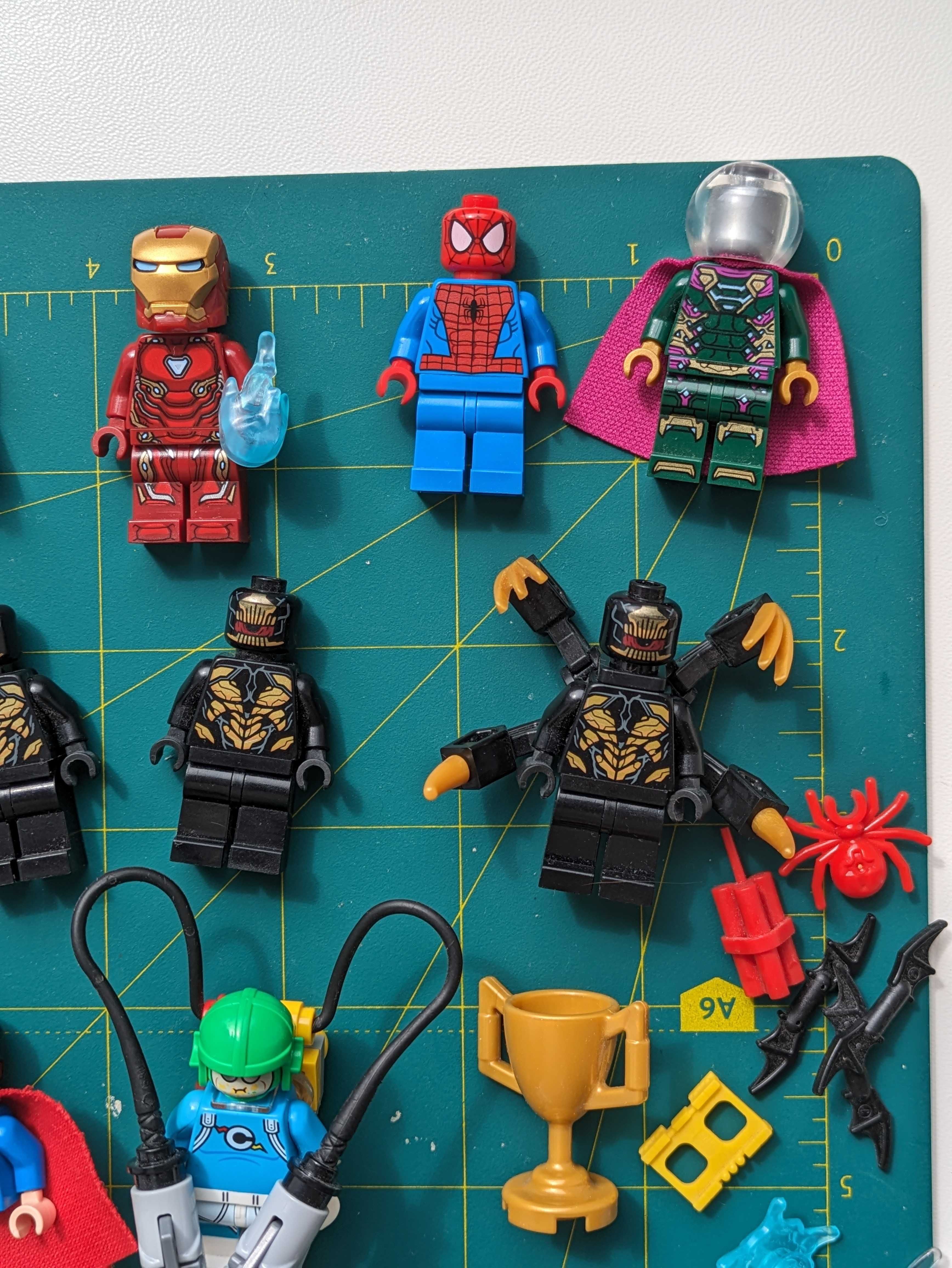 Lego Minifigure по сериям Marvel, DC, Ninjago, LoTR, Nexo Knights
