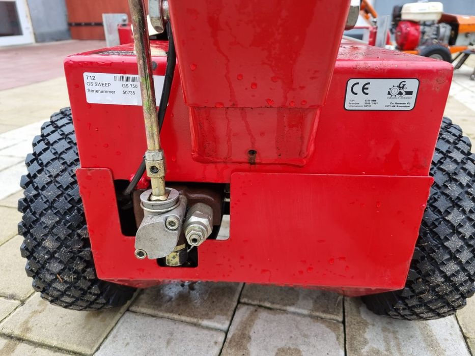 Profesjonalna zamiatarka hydrauliczna, odśnieżarka, GS 750 sweep. I