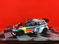 Miniatura 1/43 VW Polo R WRC Ogier RMCarlo 2016