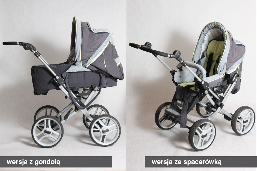 Wózek dziecięcy Teutonia Mistral P - 3 w 1 - gondola + spacerówka