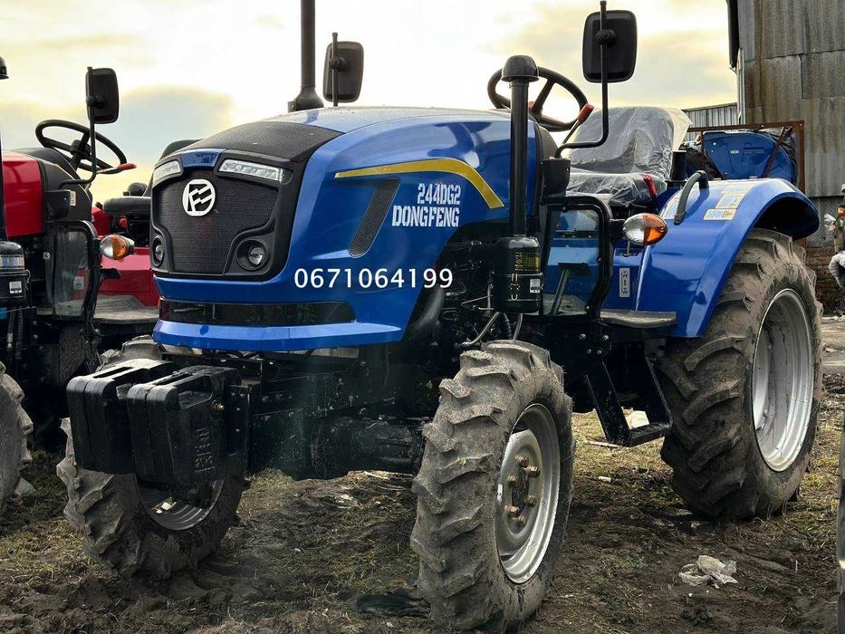 Міні Трактор Dongfeng 244-DG2 Дводискове зчеплення Реверс Кредитуємо