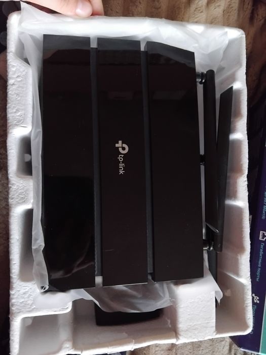 Роутер чорний Маршрутизатор TP-Link Archer C1200 двухдиапазонный гигаб