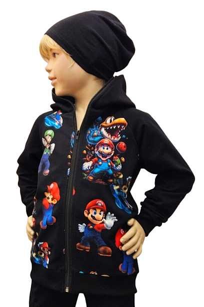 Dres komplet dresy dziecięce Super Mario roz 122