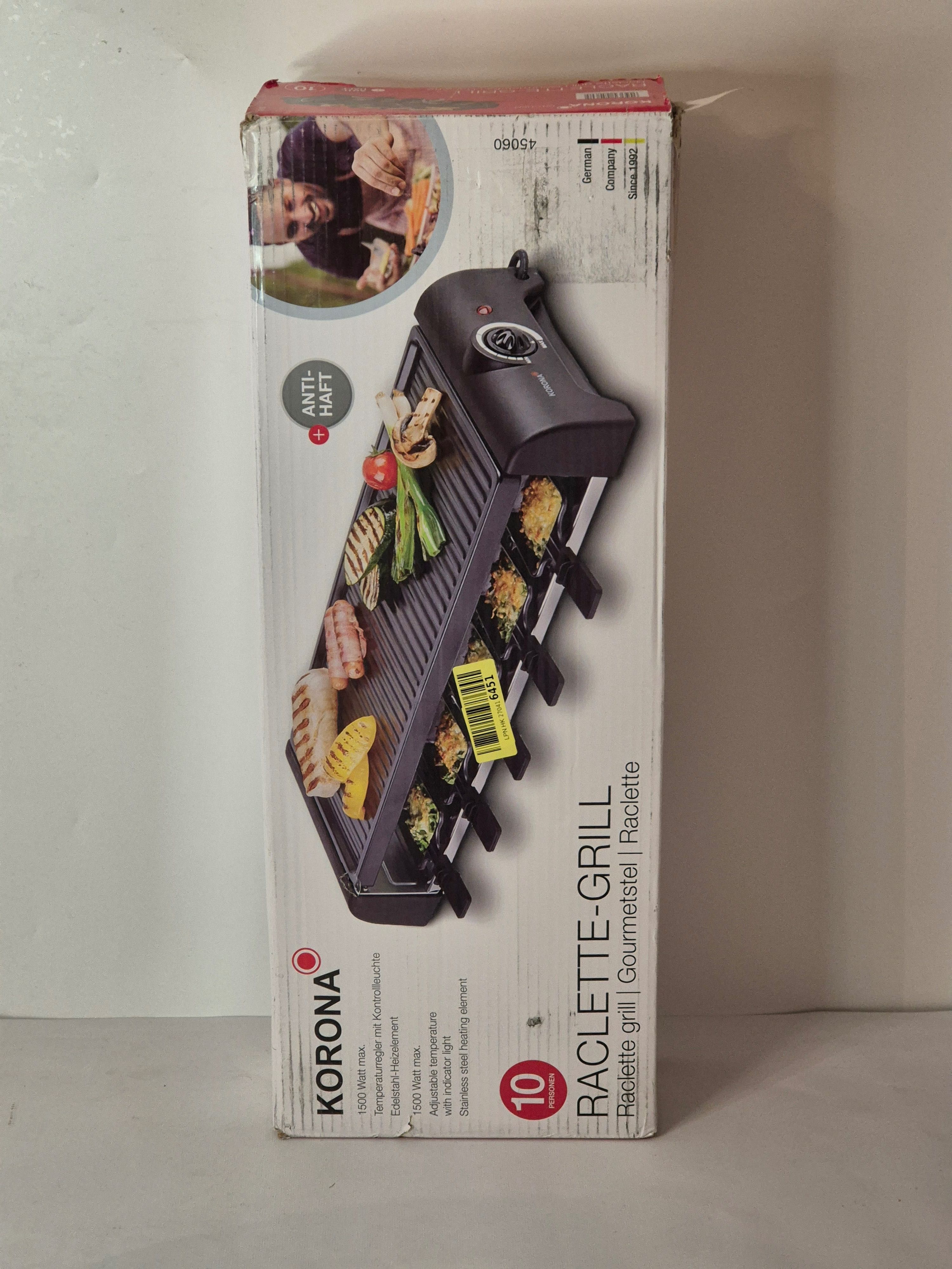 Grill elektryczny raclette Korona 45060