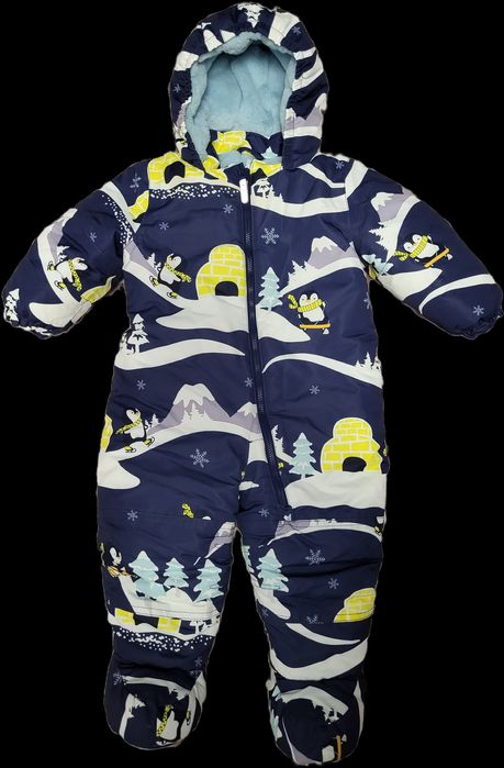 Дитячий теплий зимовий комбінезон