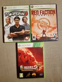 Gry rugby red faction top spin 3 fifa 13 na xbox360