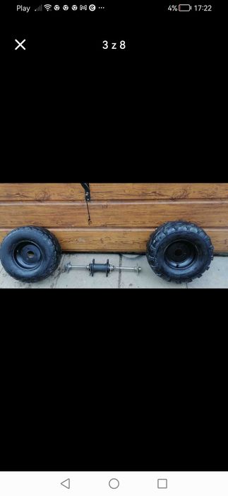 Ośka quada lub przyczepki