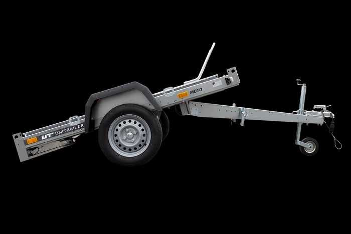 Przyczepka motocyklowa 220x155 UNITRAILER MOTO 3 DMC 750 kg