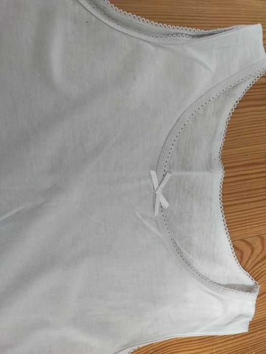 10 podkoszulek białych Primark 7-8 lat