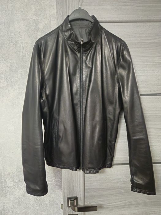 Кожаная двусторонняя куртка в идеальном состоянии