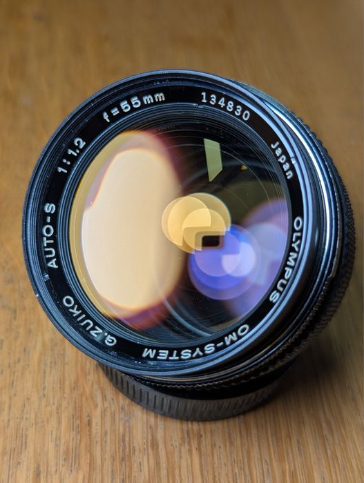 Olympus G.Zuiko 55mm f/1,2 Auto-S OM-System - genialny obiektyw!