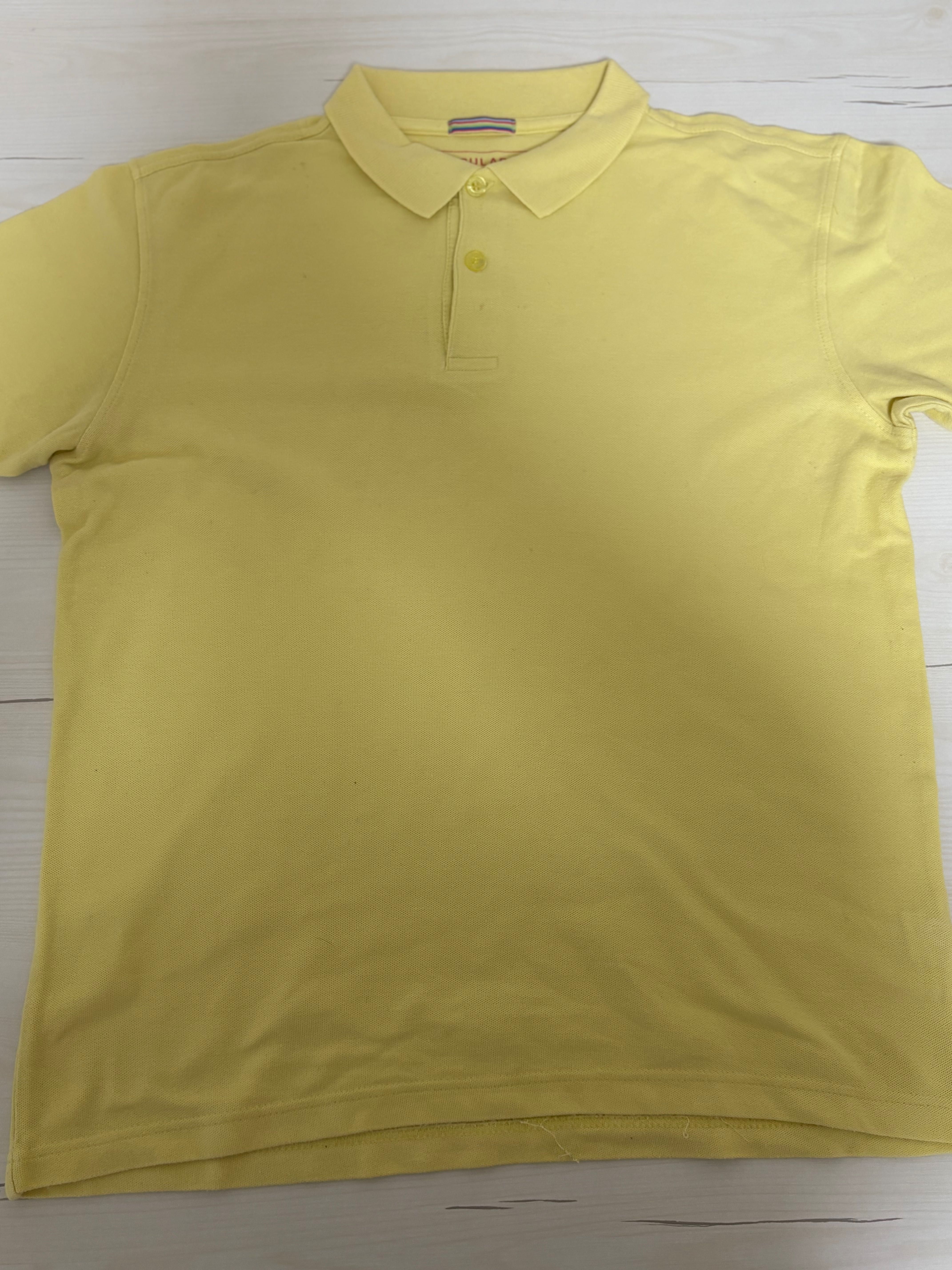 Polo Cedar Wood Amarelo | Manga Curta | Tamanho S