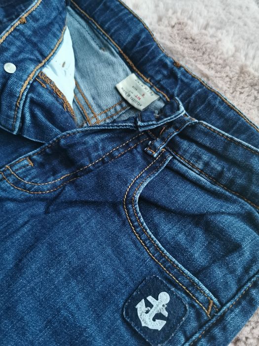 Spodnie chłopięce jeansowe Zara 134