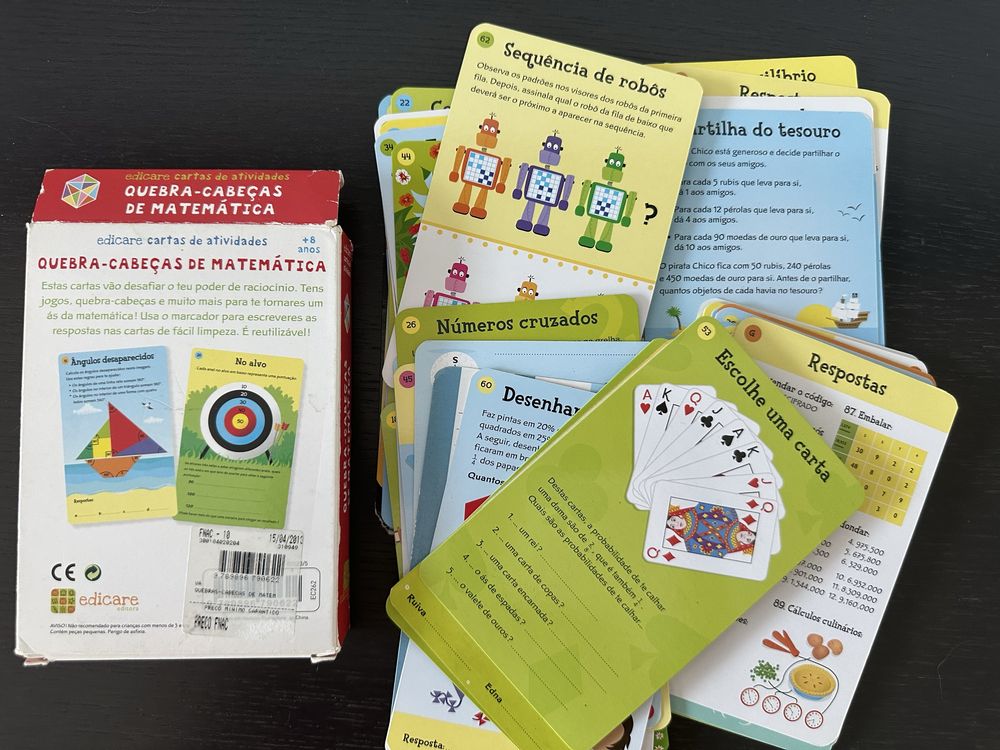 Pack 6€ Matematica - Desafios e Quebra-cabeças