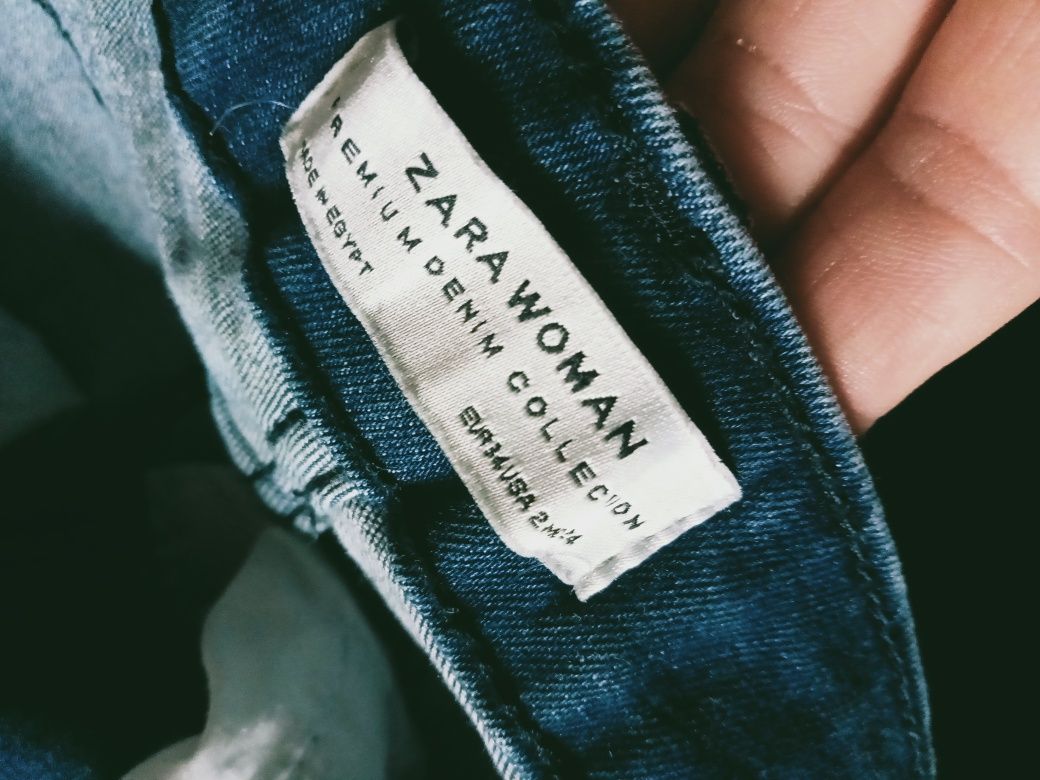 Zara Premium  spodnie jeans  r.XS