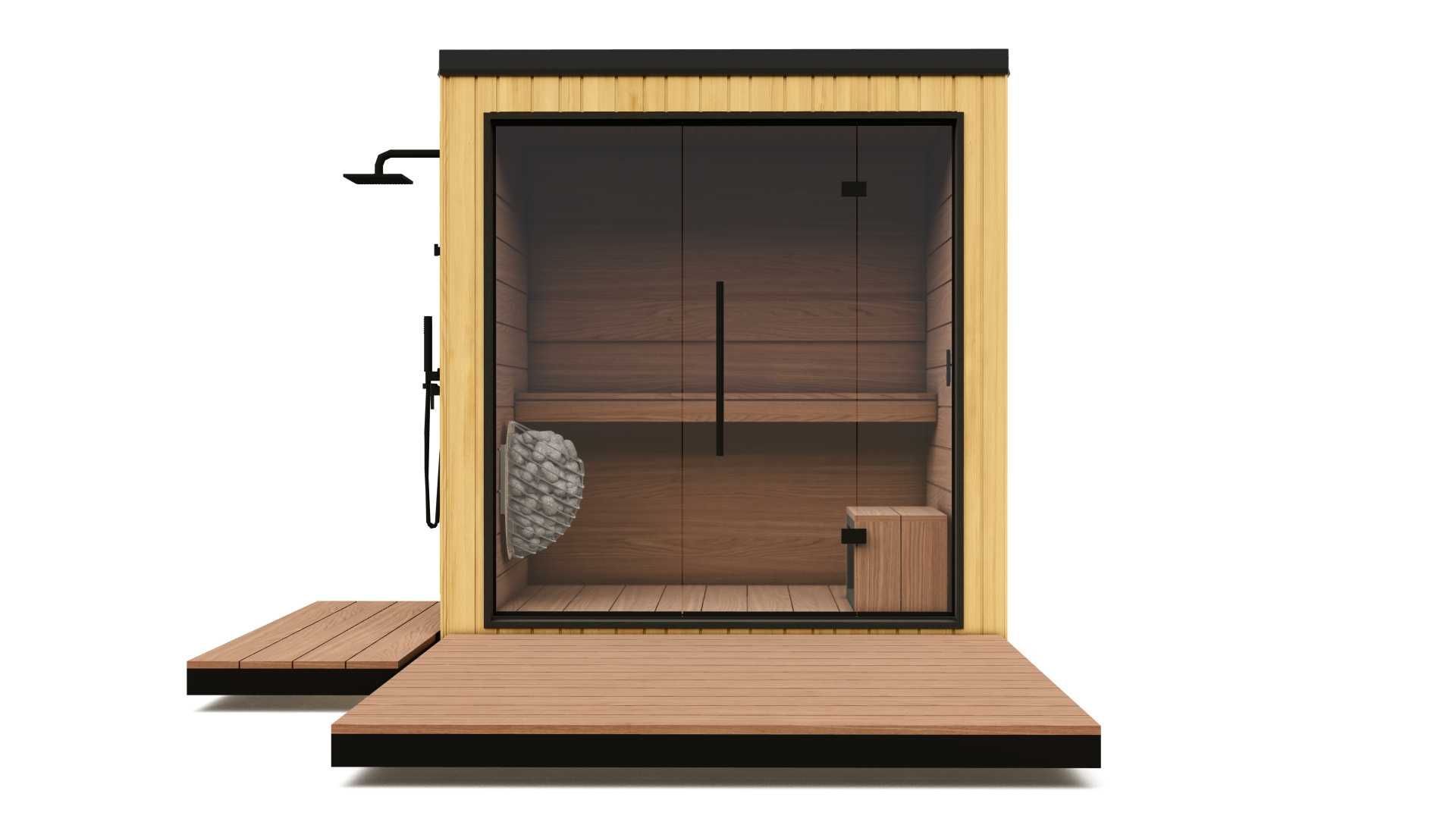 Sauna pronta a utilizar 3,5 m2