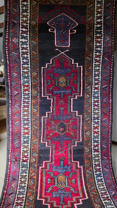 Perski chodnik wełniany Hamadan,275/105