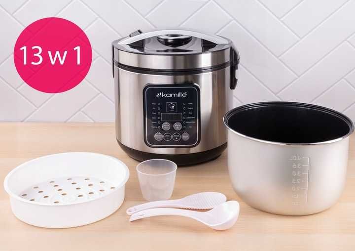 Elektryczny Multicooker Garnek Szybkowar Parowar Z Programami NOWY