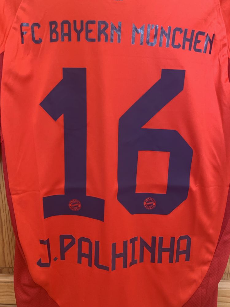 Camisola Bayern Munique J.Palhinha 2024/25