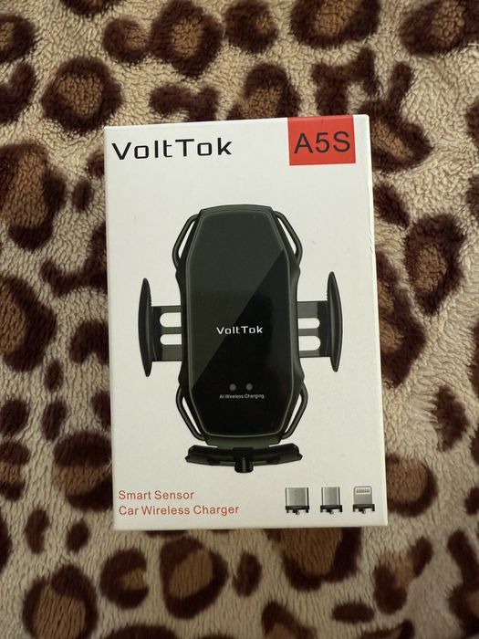 Універсальний Автотримач З Зарядкою Smart Sensor Iphone Android