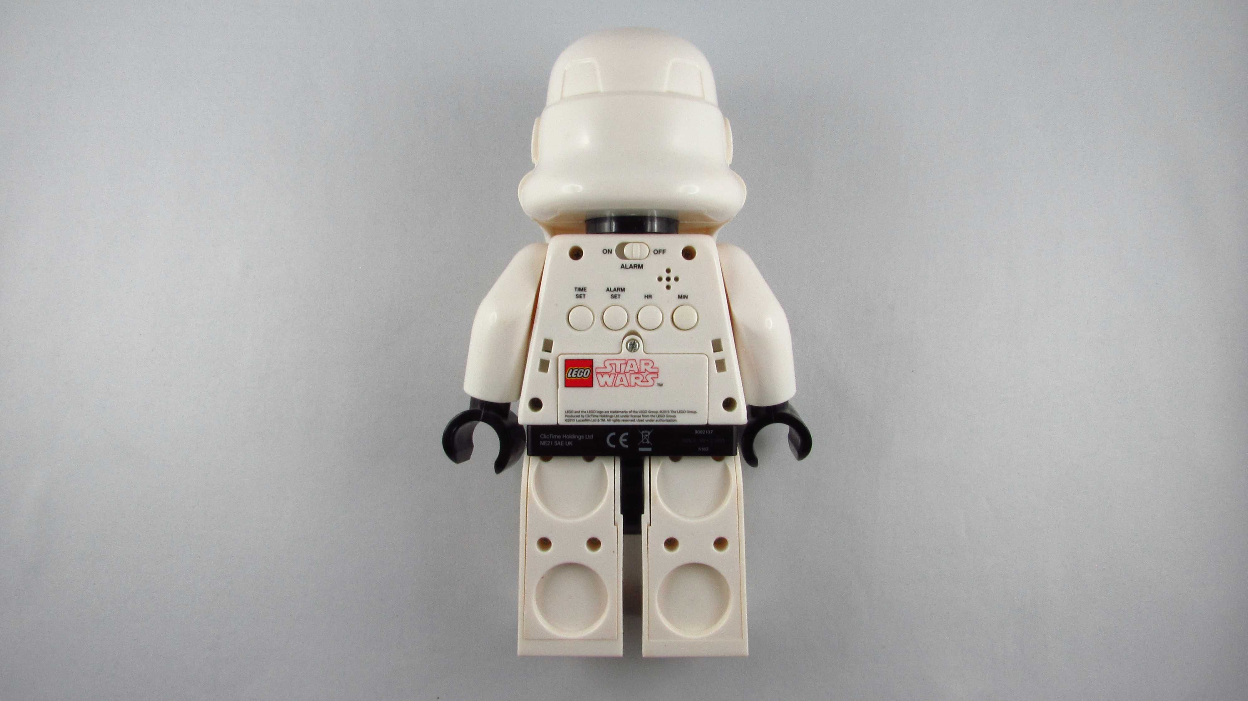 LEGO - Star Wars Stormtrooper - Zegar Budzik Alarm..