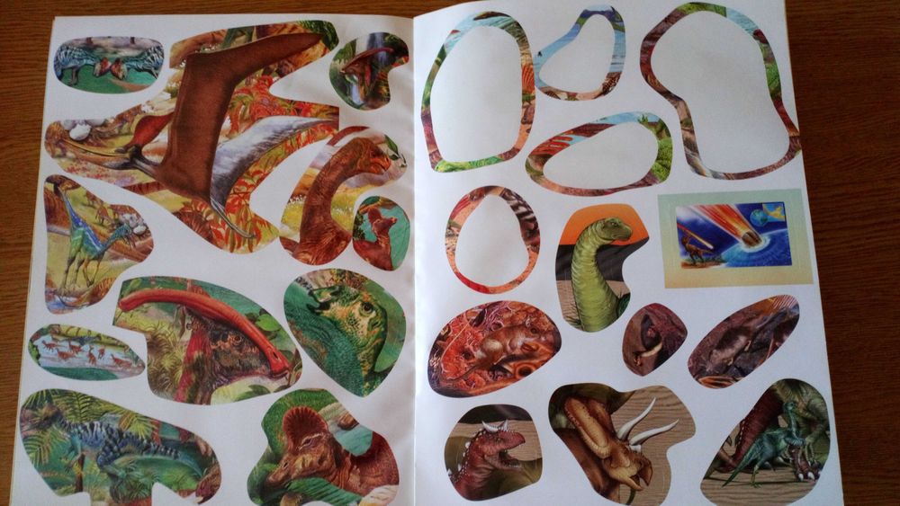 1000 dinossauros (autocolantes)