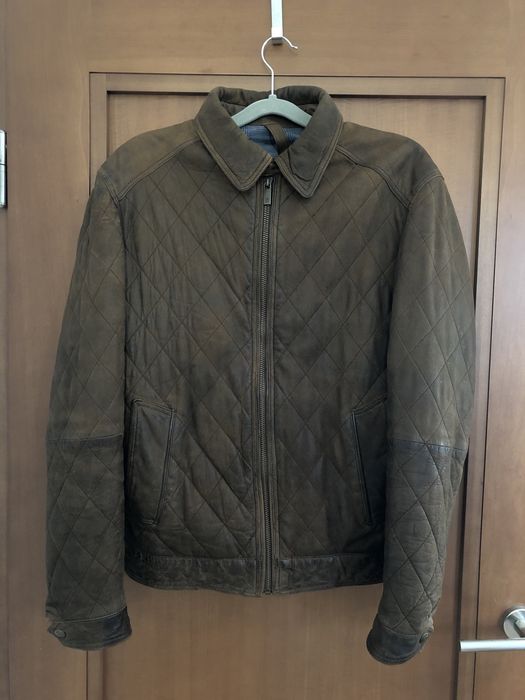 Skórzana kurtka Massimo Dutti