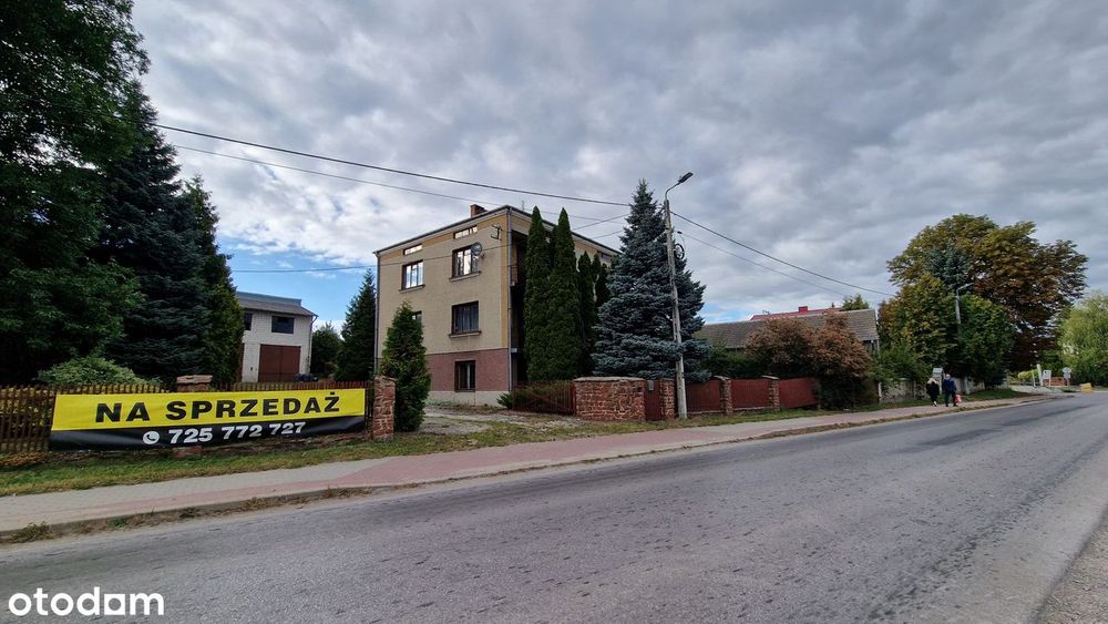 Dom z Działką i Budynkiem Gospodarczym w Obrazowie koło Sandomierza