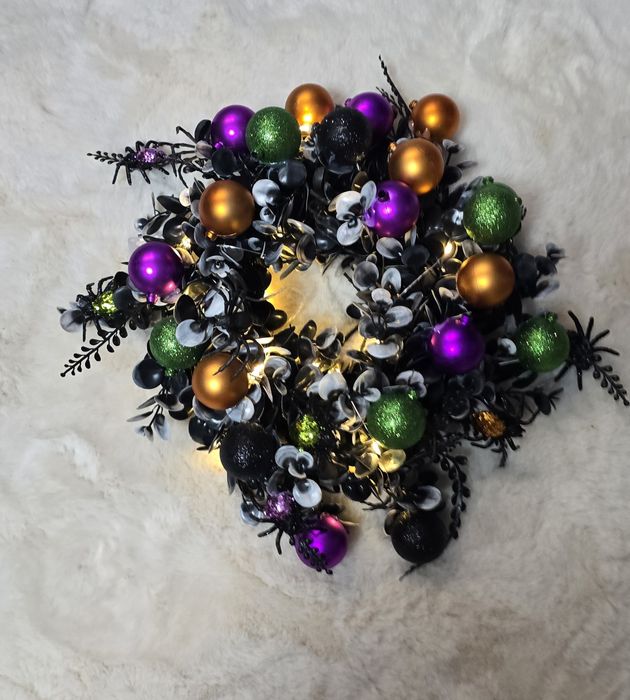 Mini wieniec halloween