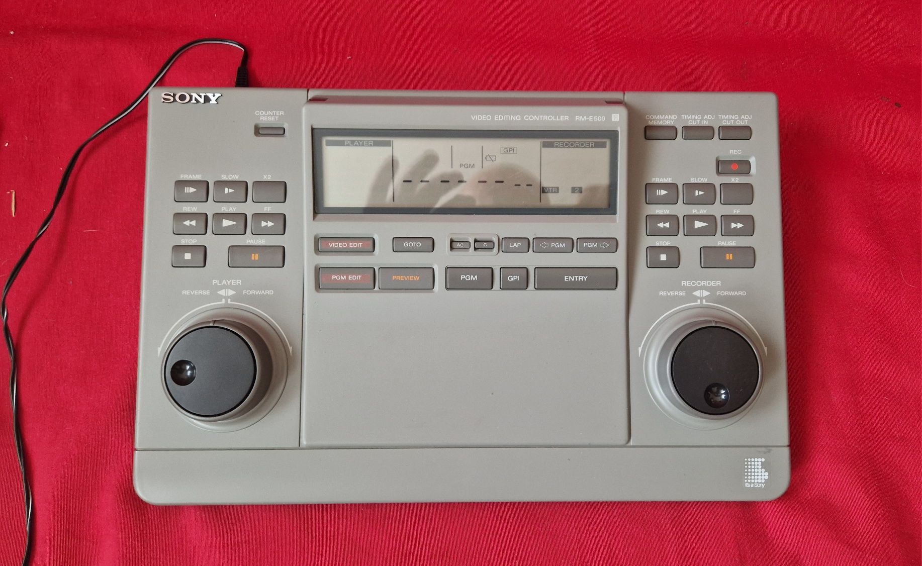 Sony Video Editing Controler RM E500 mikser mixer Panasonic