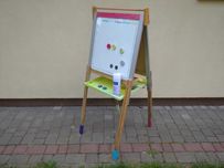 Tablica dwustronna Janod Graffiti zabawy suchościeralna magnetyczna