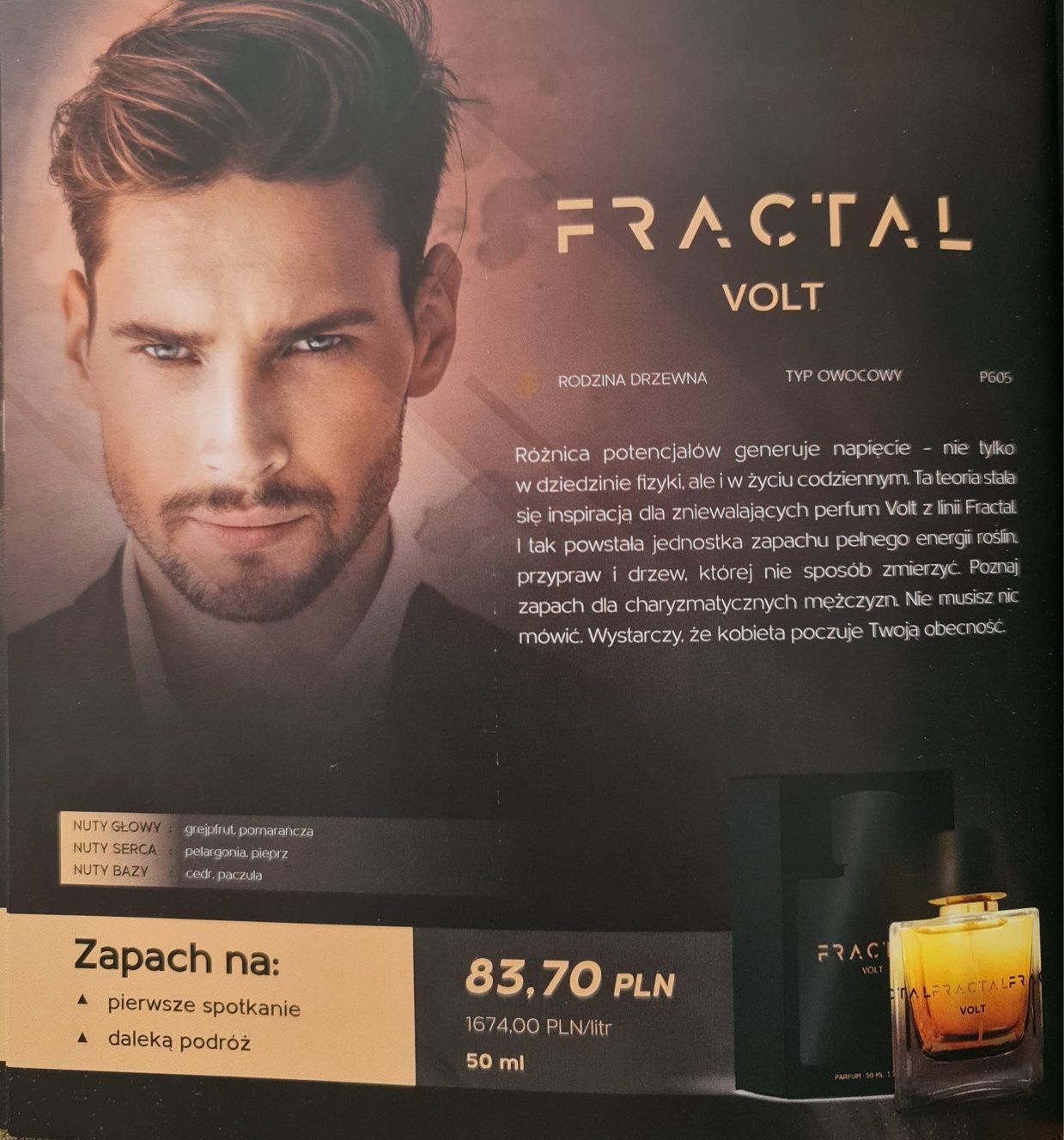 Perfumy męskie Souvre Fractal Volt