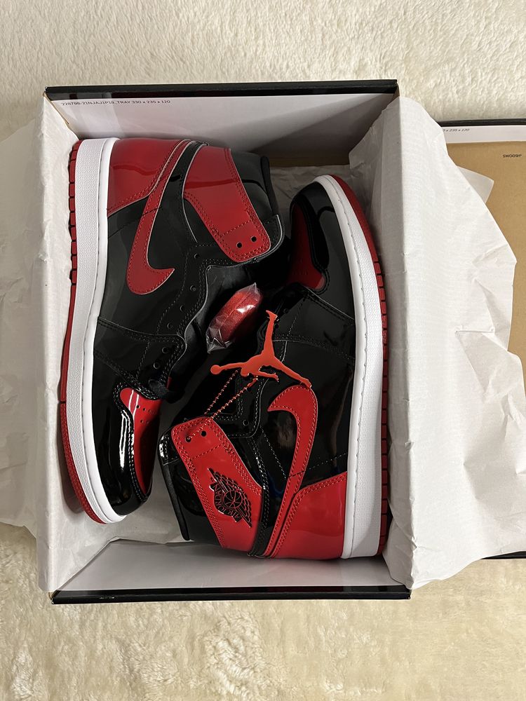 Jordan 1 Retro High OG Patent Bred