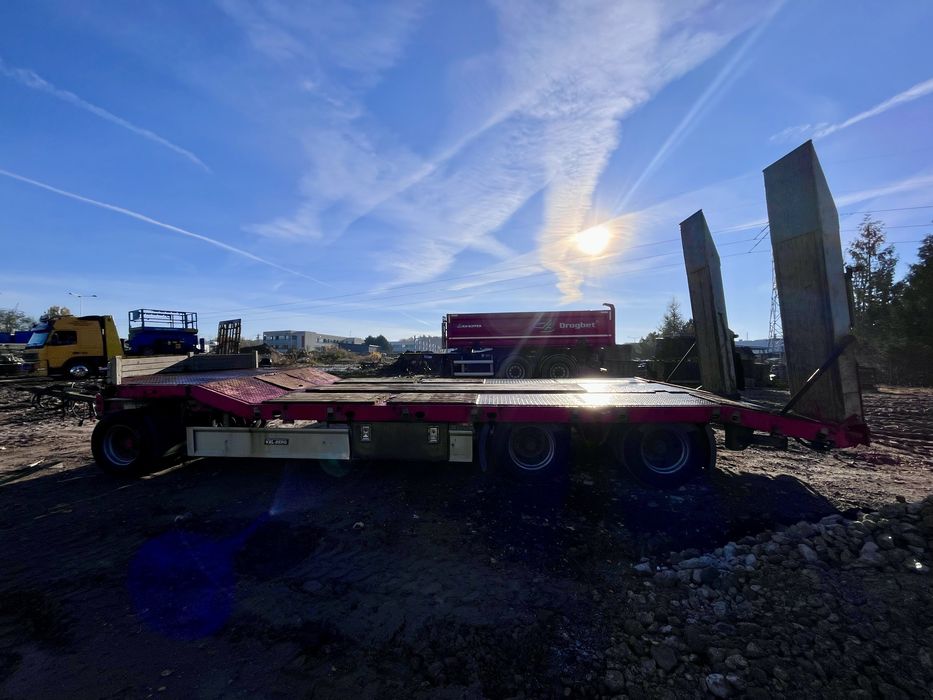 Kel-Berg, niskopodwozie, 3 ośka, przyczepa ciężarowa