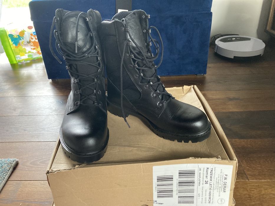 Trzewiki letnie czarne