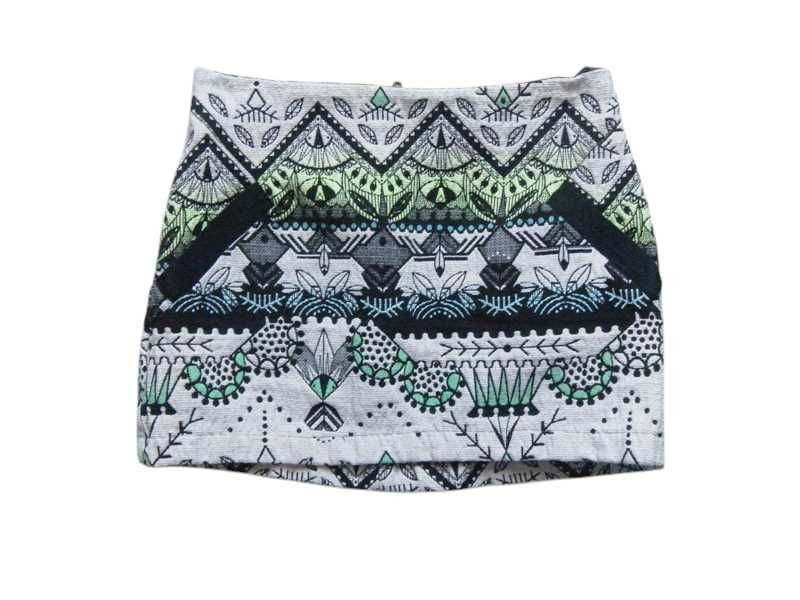 Aztecka mini spódniczka Topshop Petite 36,S