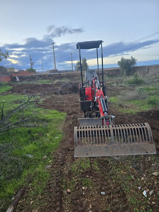 Mini escavadora vende ou troca