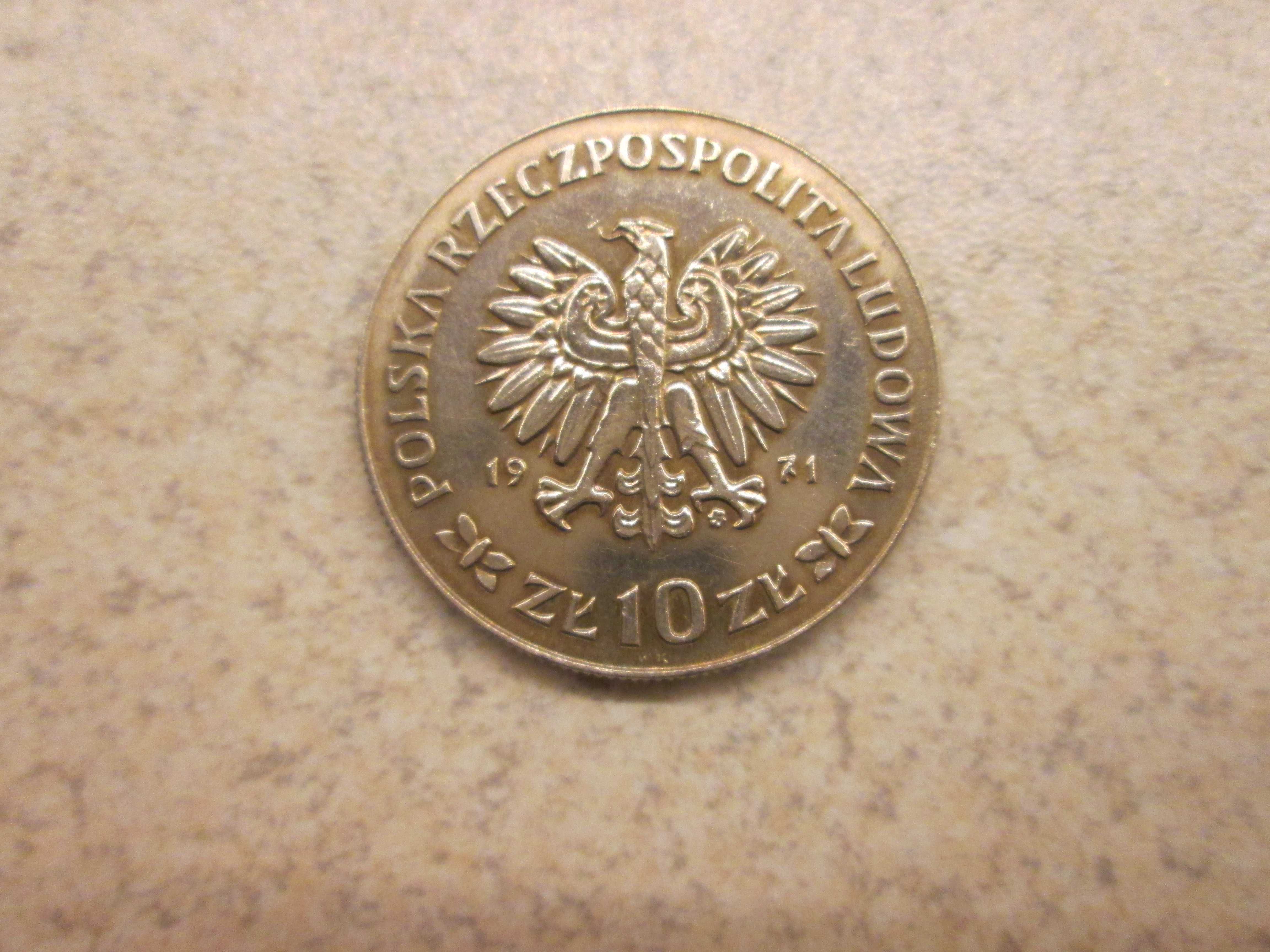 Moneta 10 zł OB064 50 rocznica Powstania Śląskiego 1971 r