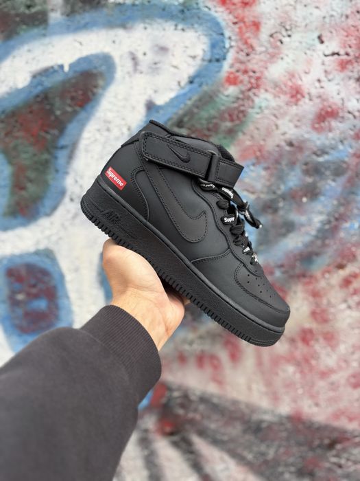 Кросівки Nike Air Force 1 Low x supreme High Black
