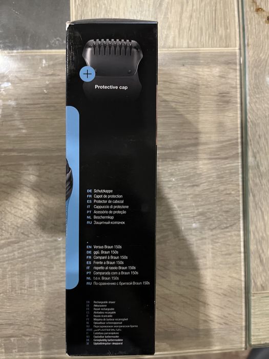 Máquina de Barbear BRAUN serie 3 azul