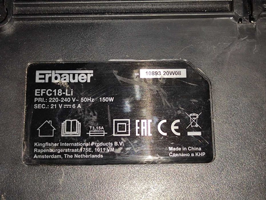 Erbauer szybka ładowarka 6A do akumulatorów serii EXT (EFC18-Li)