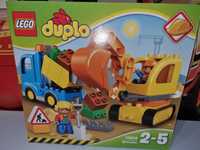 LEGO DUPLO 10812 Ciężarówka i Koparka