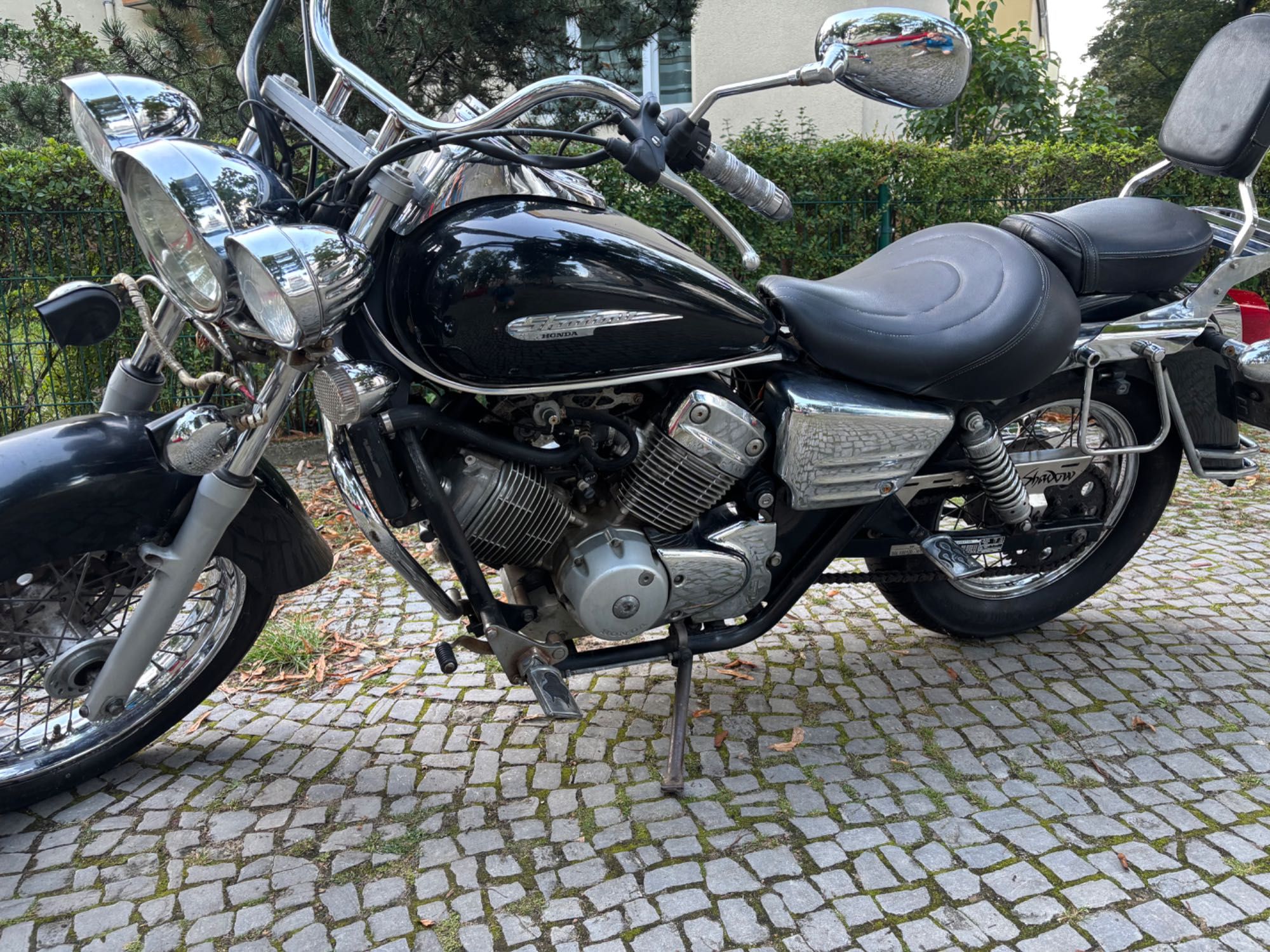 Honda Shadow 125 do dopieszczenia