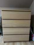 Komoda z szufladami Ikea Malm