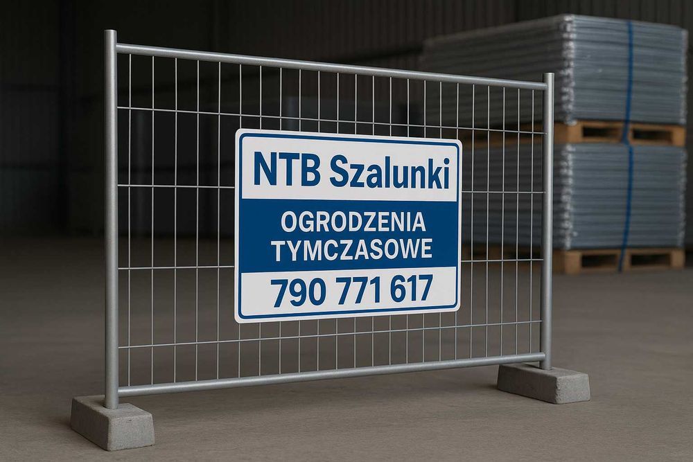 Ogrodzenia tymczasowe ażurowe