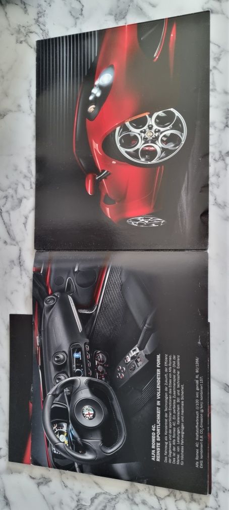 2013 Prospekt Alfa Romeo 4C