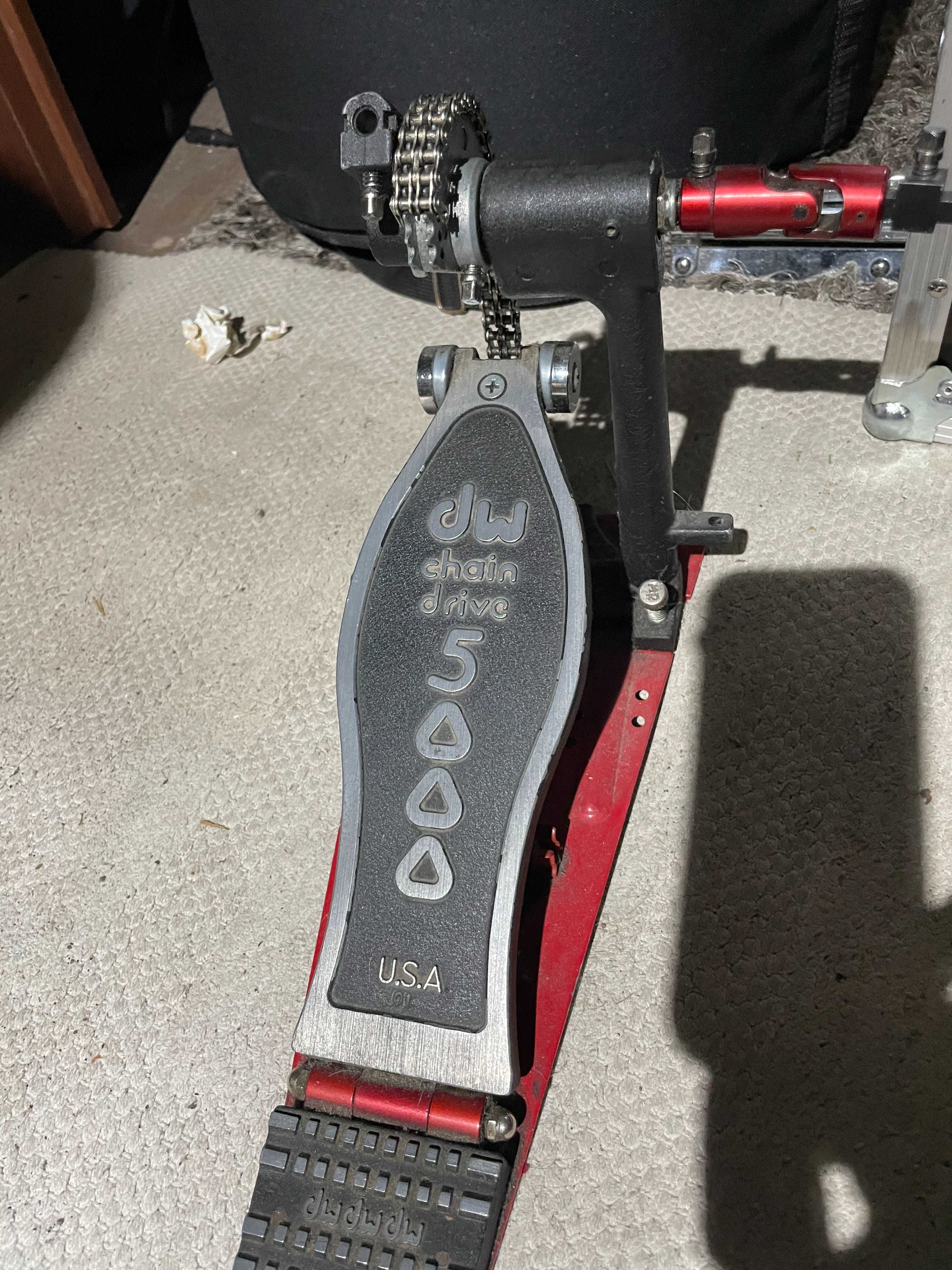 Podwójna stopa perkusyjna DW5000 Double Bass Drum Pedal